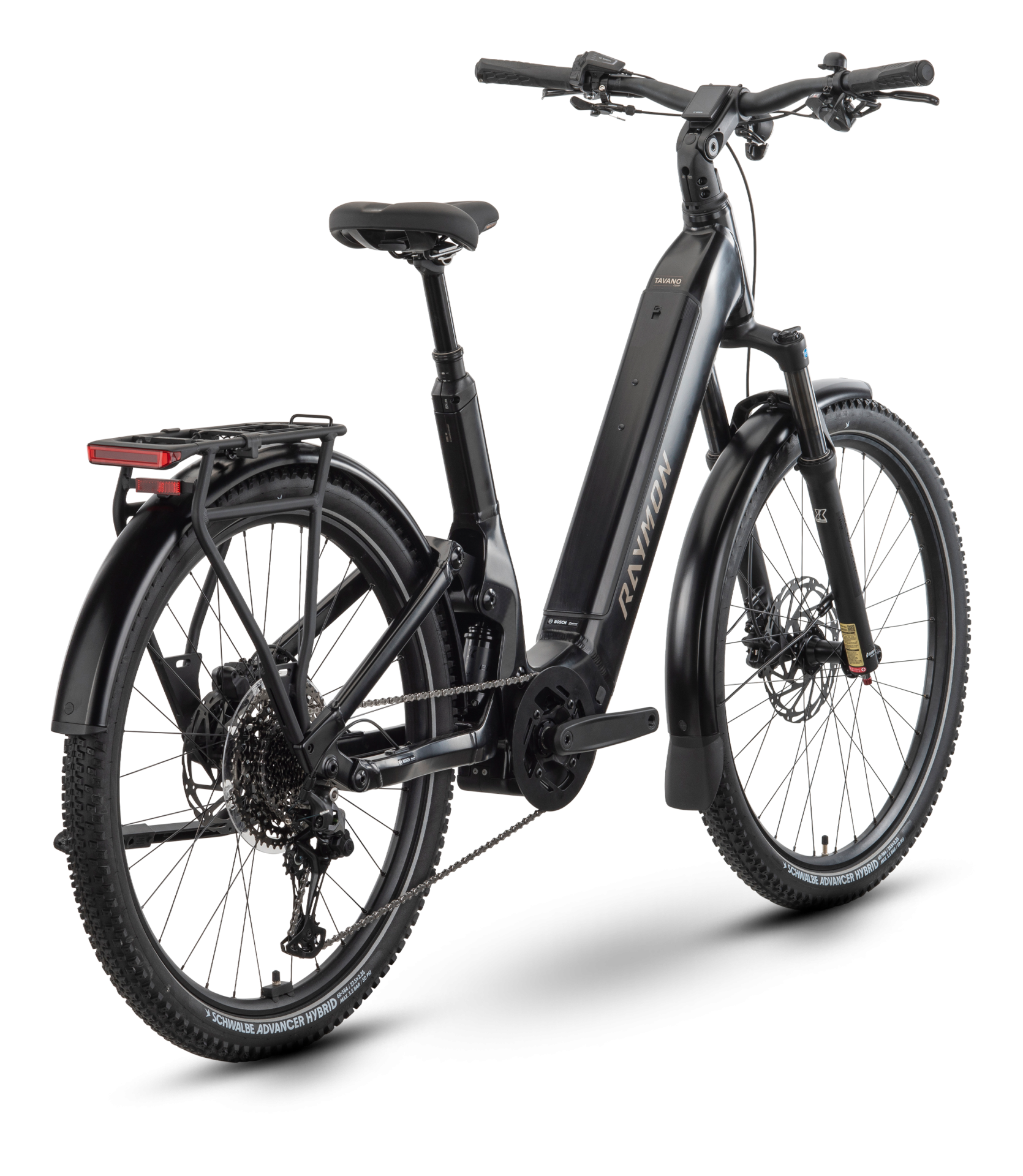 Raymon Tavano Comp E-Trekkingbikes (schwarz) 2